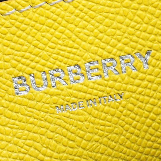 Burberry - Burberry Yellow TB Logo Teddy Belt Bag | The Closet