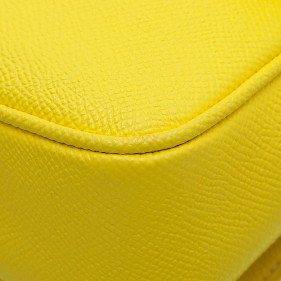 Burberry - Burberry Yellow TB Logo Teddy Belt Bag | The Closet