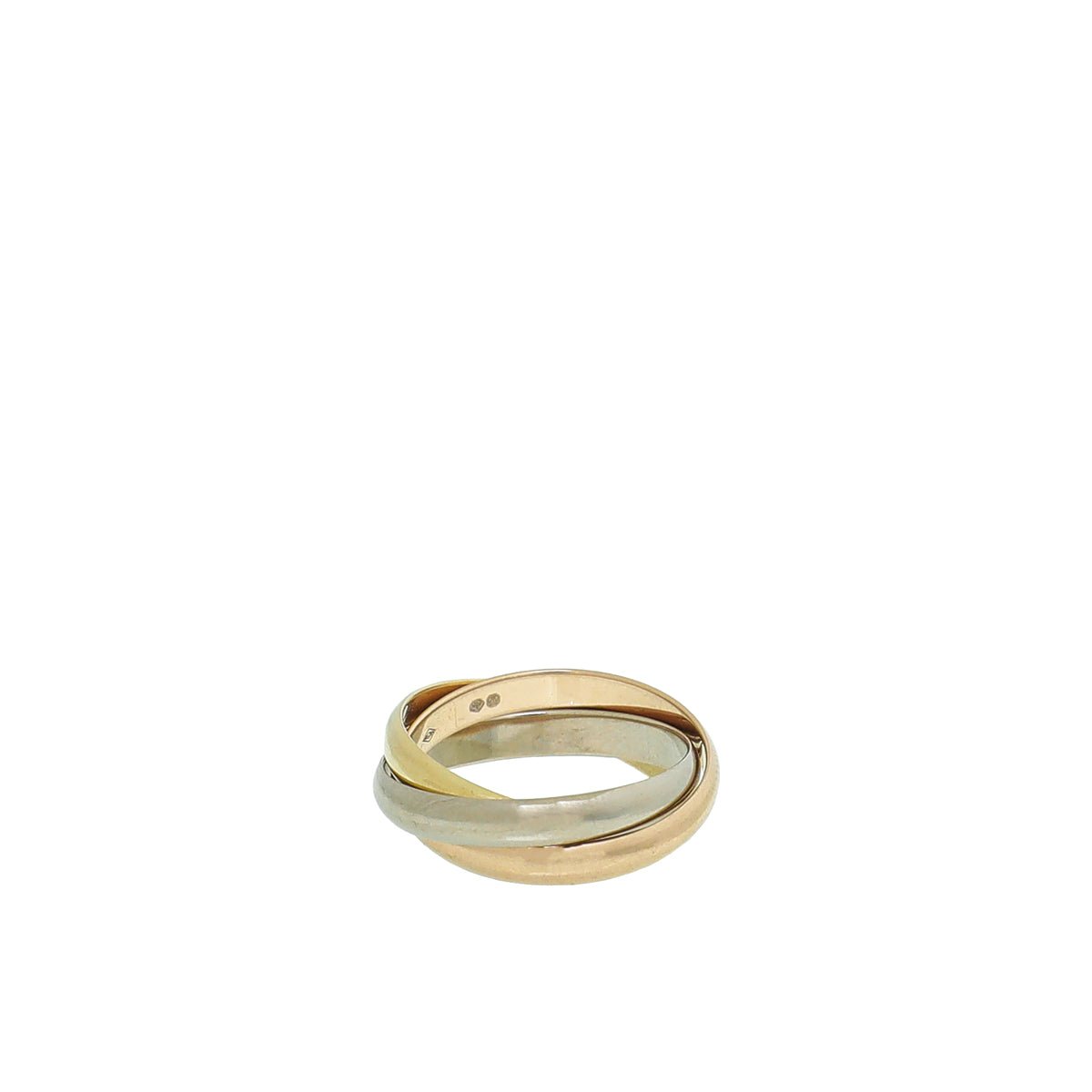 Cartier 18K Trinity Gold Ring 49 – THE CLOSET