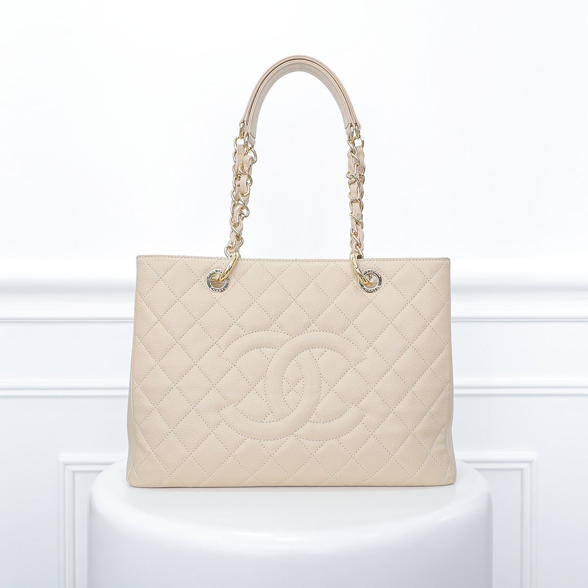 Chanel Beige GST Medium Bag The Closet