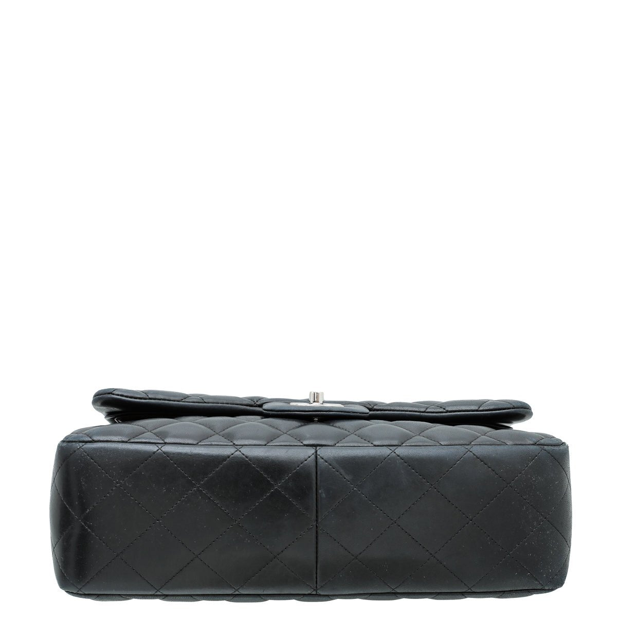 Chanel Black CC Classic Double Flap Jumbo Bag – THE CLOSET