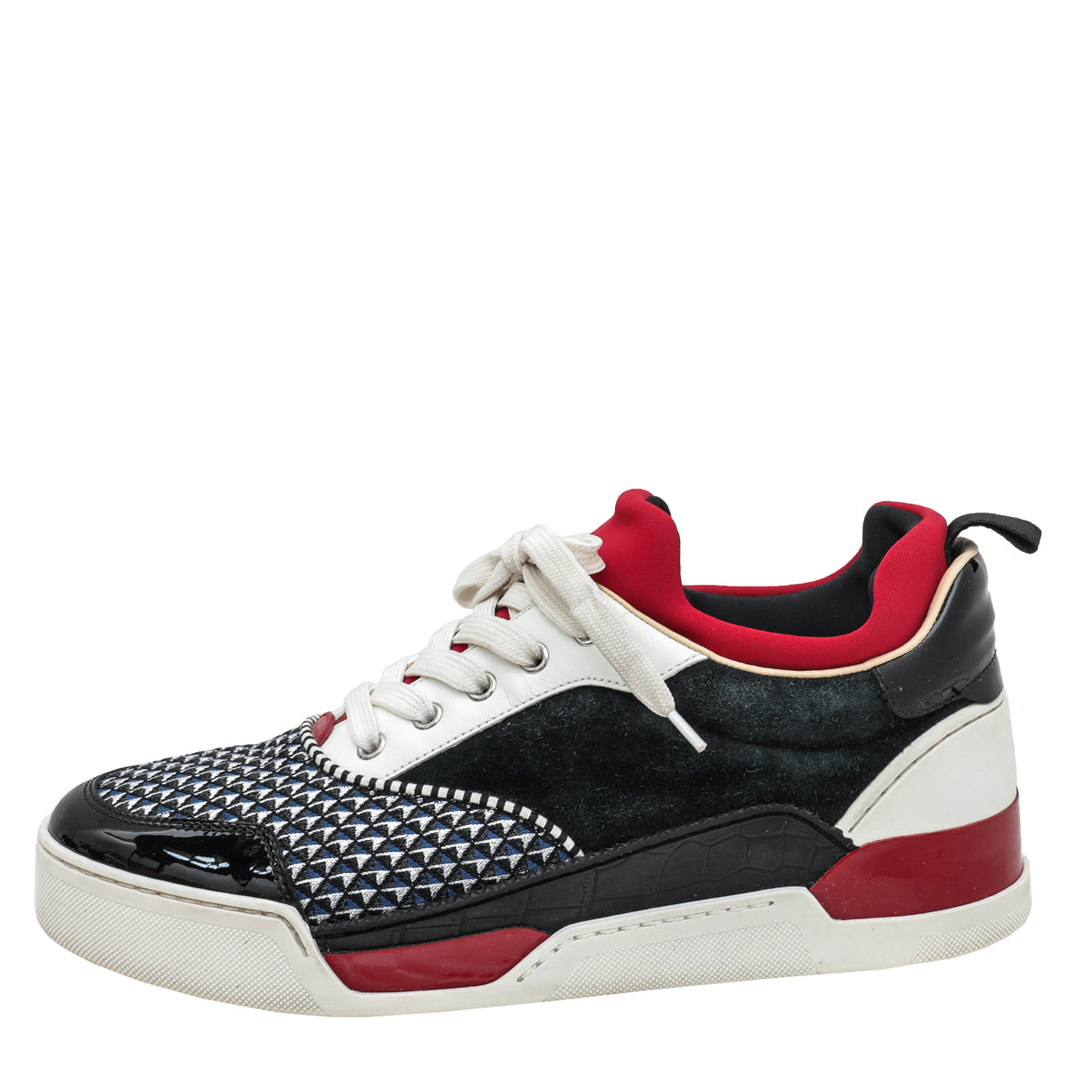 Christian Louboutin Multicolor Aurelien Flat Sneakers 42  display picture 2