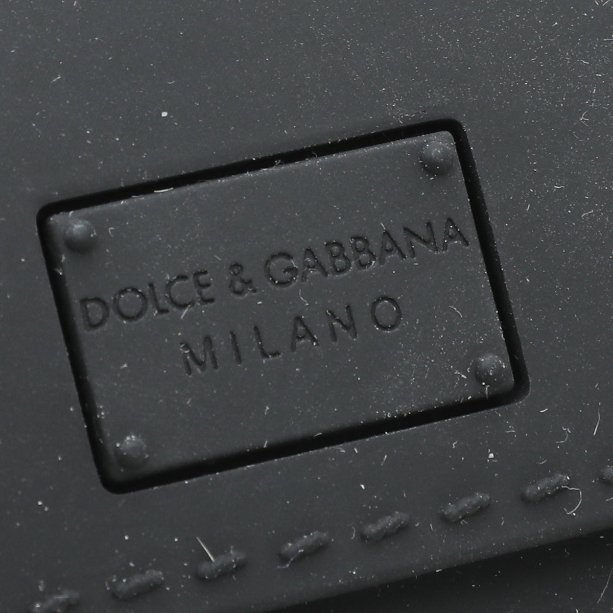 Dolce & Gabbana Black Rubber Iphone X-XS Sicily Chain Case