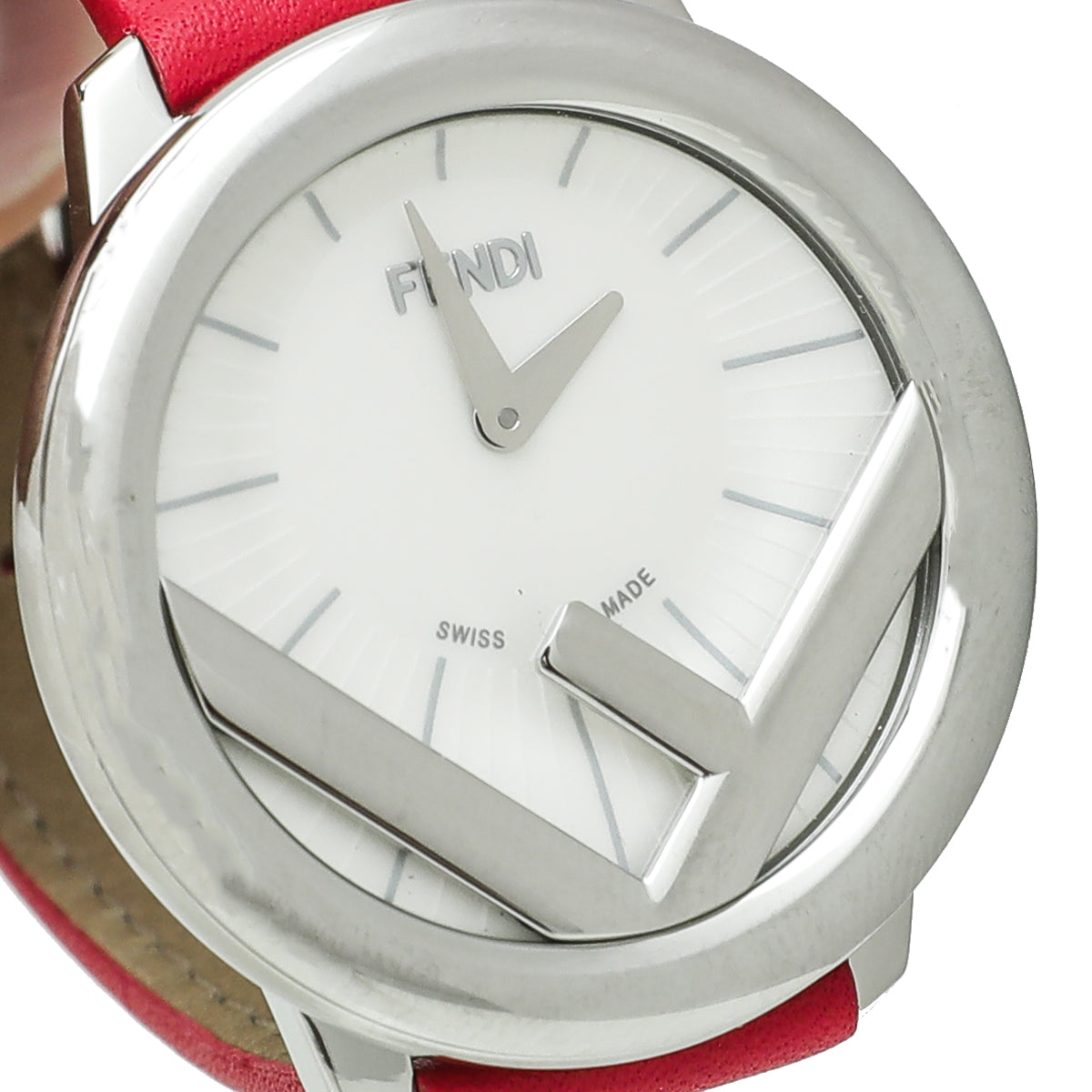 Fendi ST.ST Red F Is Fendi Away Quartz 36mm watch – THE CLOSET display picture 1