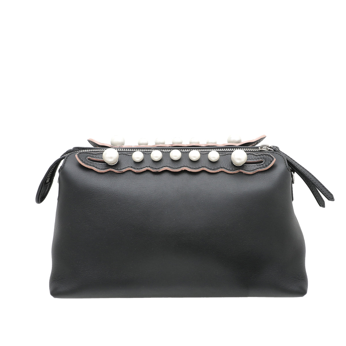 FENDI Pearl Bi-Color Scalloped Mini Back to School Fendi Womens Pearl Scalloped Mini Back To School Backpack  main image 4
