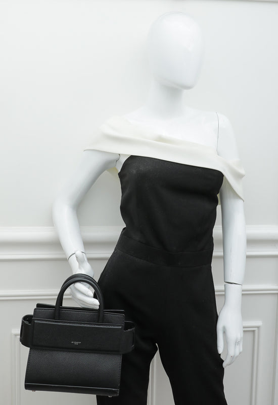 Givenchy Black Horizon Mini Tote Bag