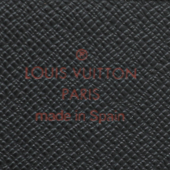 Louis Vuitton Black Long Wallet