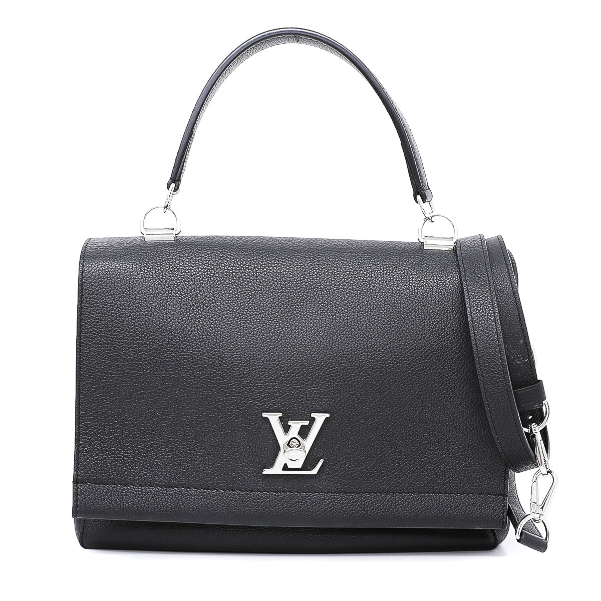 Louis Vuitton Noir Lock Me Bag The Closet louis-vuitton-noir-lock-me-bag-the-closet