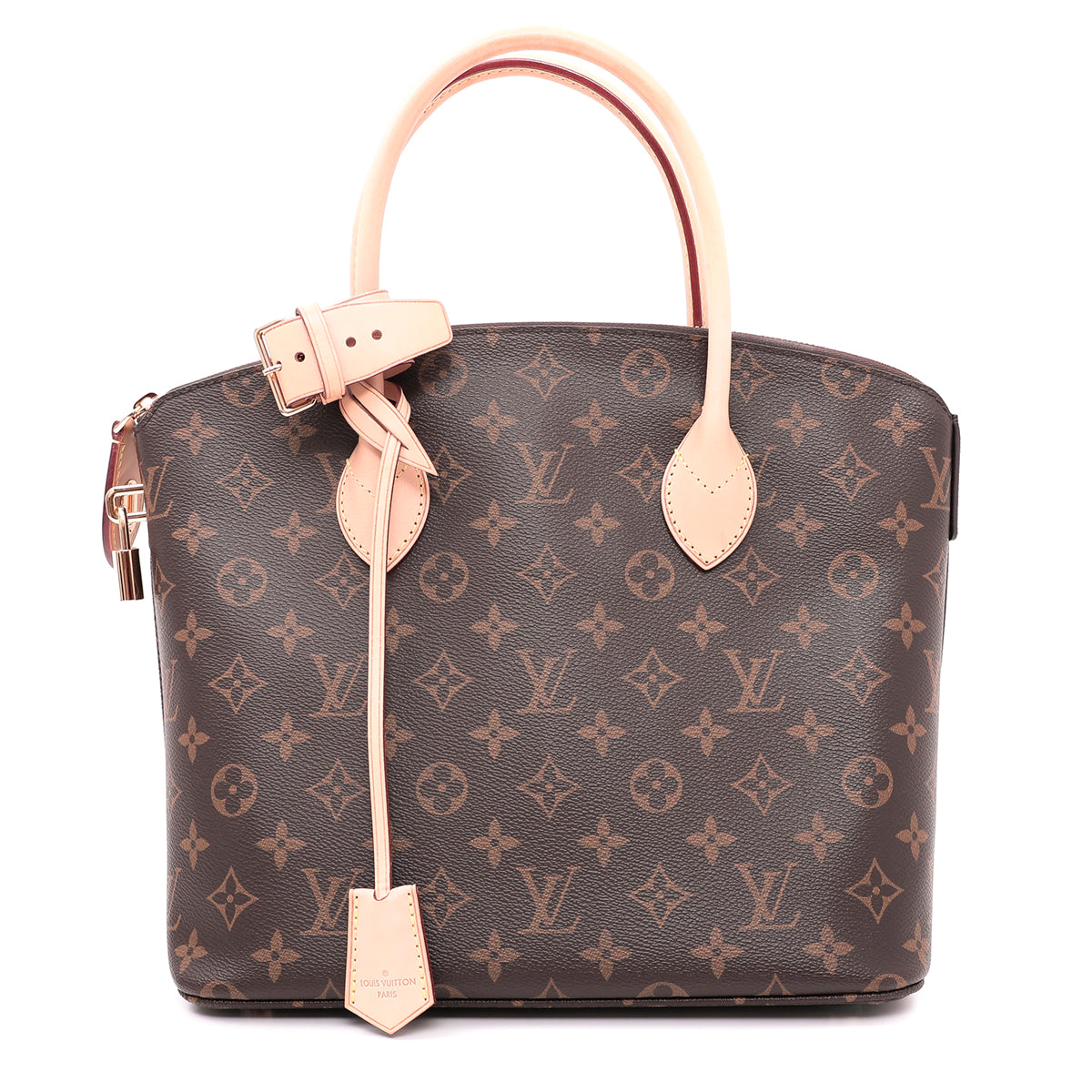 Louis Vuittton Brown Monogram Lockit Bag – THE CLOSET