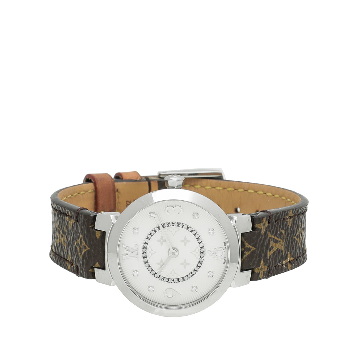 Louis Vuitton Tambour slim Watch w/extra band Louis Vuitton Tambour Slim Vivienne Jump Hours main image 4