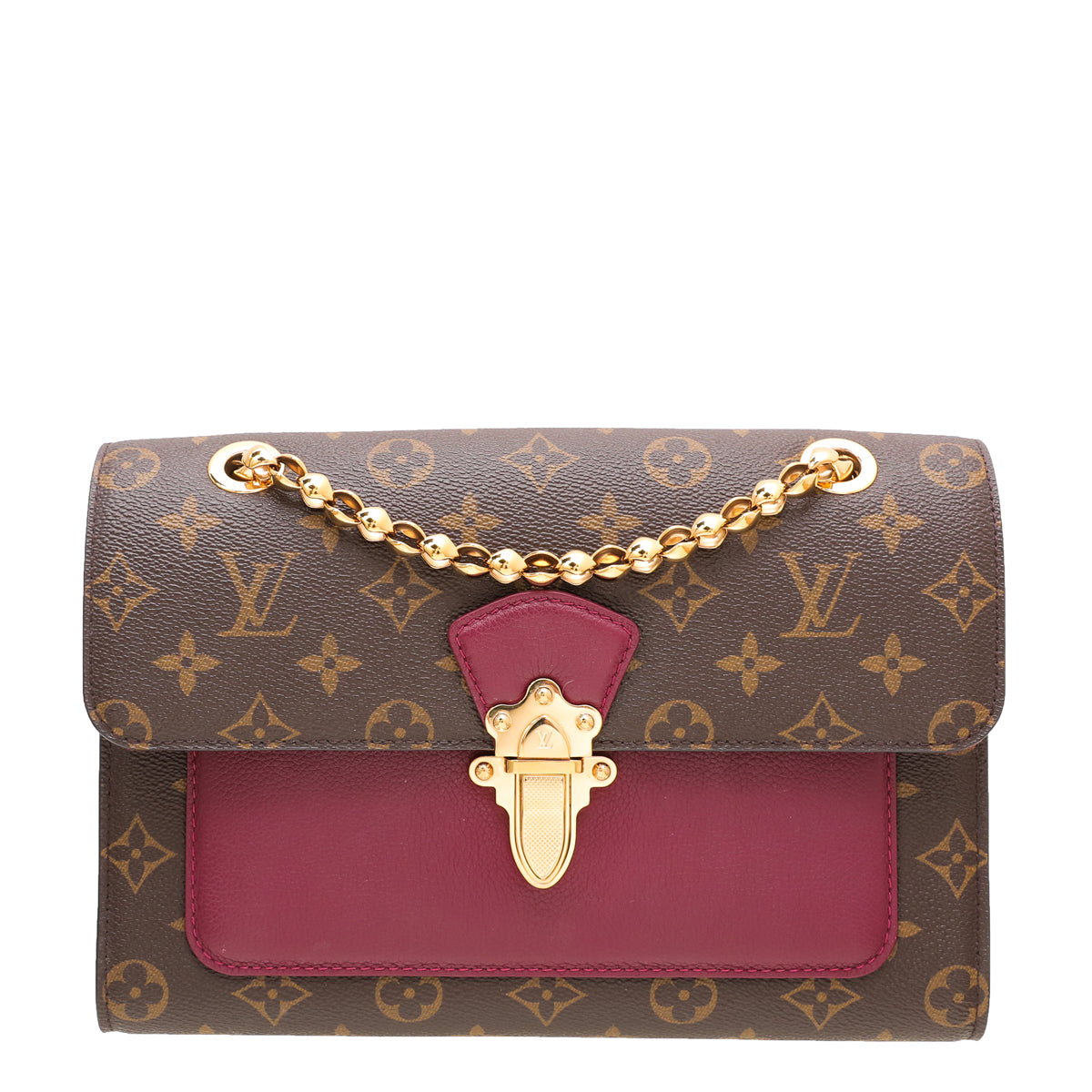Louis Vuitton Raisin Monogram Victoire Bag – THE CLOSET