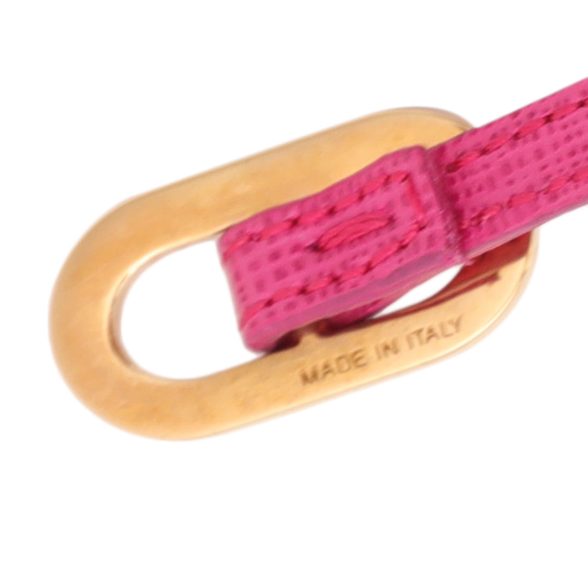 Fendi Pink and Ivory Wrap Leather Bracelet Belt Fendi Selleria Leather Silver Tone Double Wrap Bracelet  main image 2