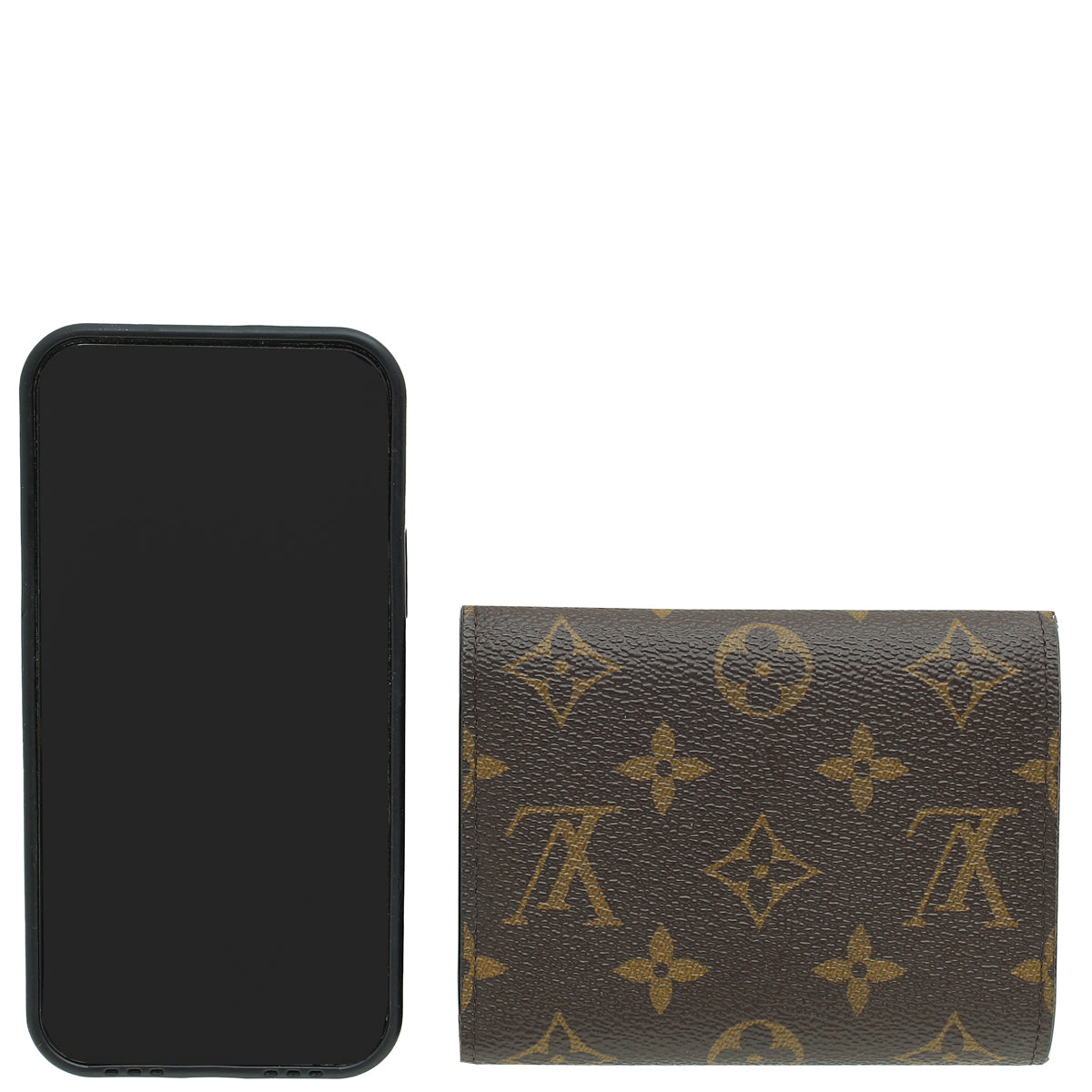 Louis Vuitton Monogram Rose Ballerine Victorine Wallet w/ AJJ Initials