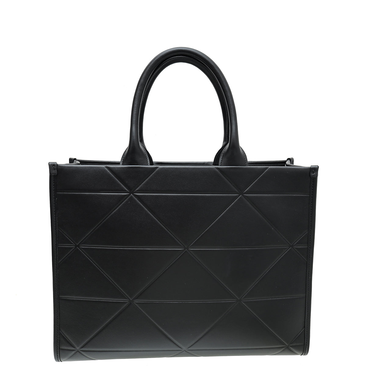 Prada Black Symbole Bag w/ Topstitching-Prada-THE CLOSET