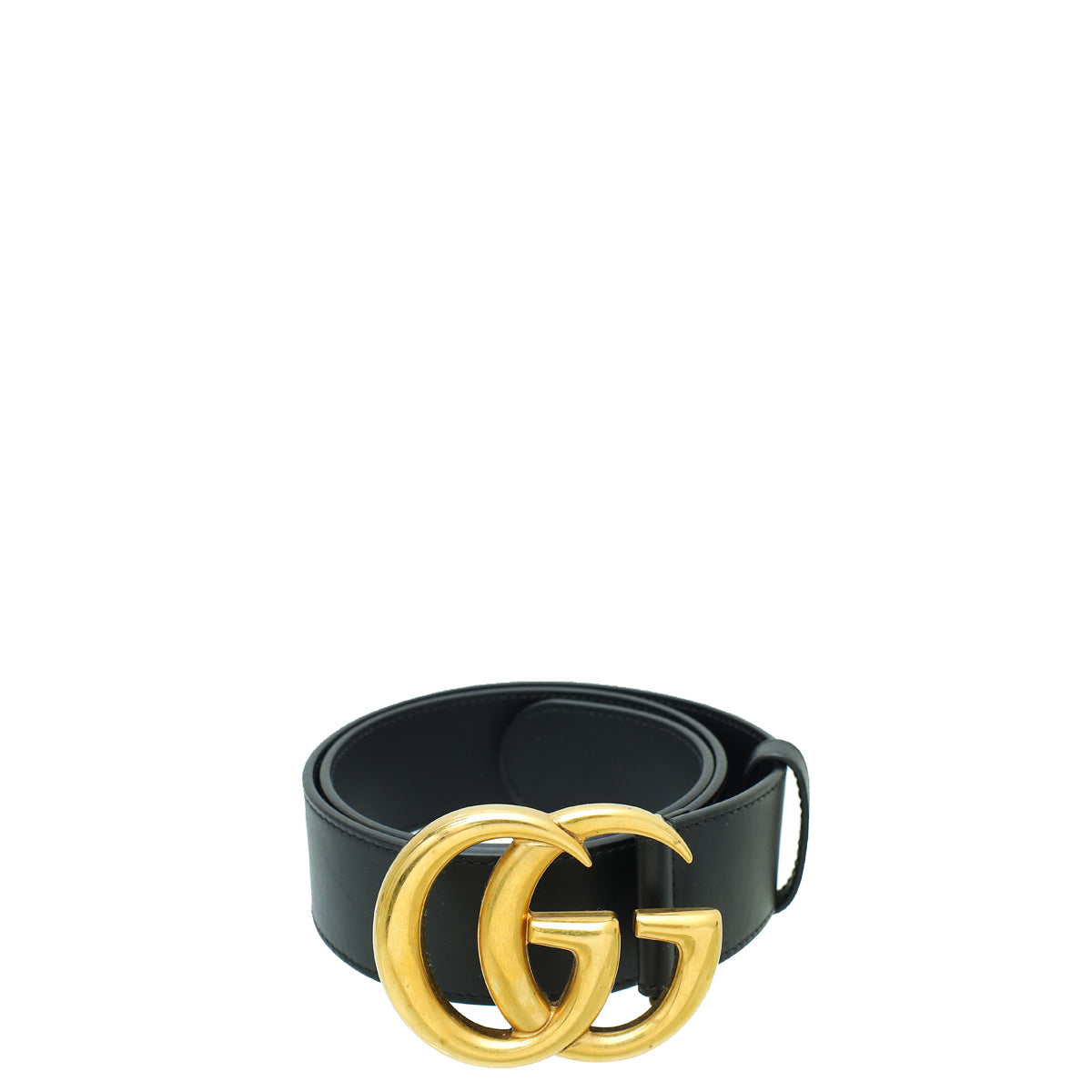 Gucci Black Double G Buckle Belt 28-Gucci-THE CLOSET