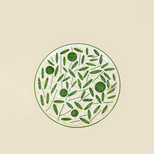 Hermes Porcelain A Walk in the Garden Dessert Plate (Set of 4)