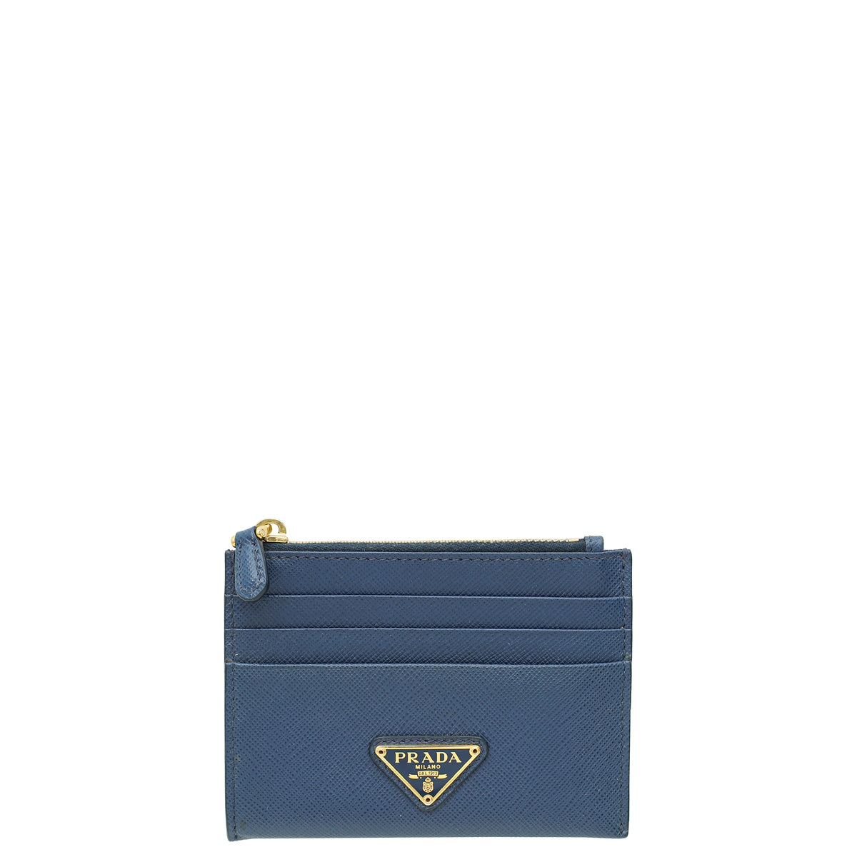 Prada Bluette Zipped Card Wallet-Prada-THE CLOSET