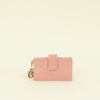 Christian Dior Pink Lady Dior Jasmine Card Holder