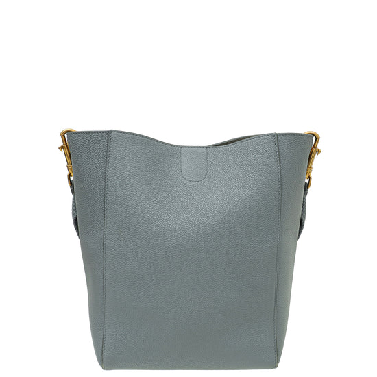 Celine Grey Sangle Small Bucket Bag