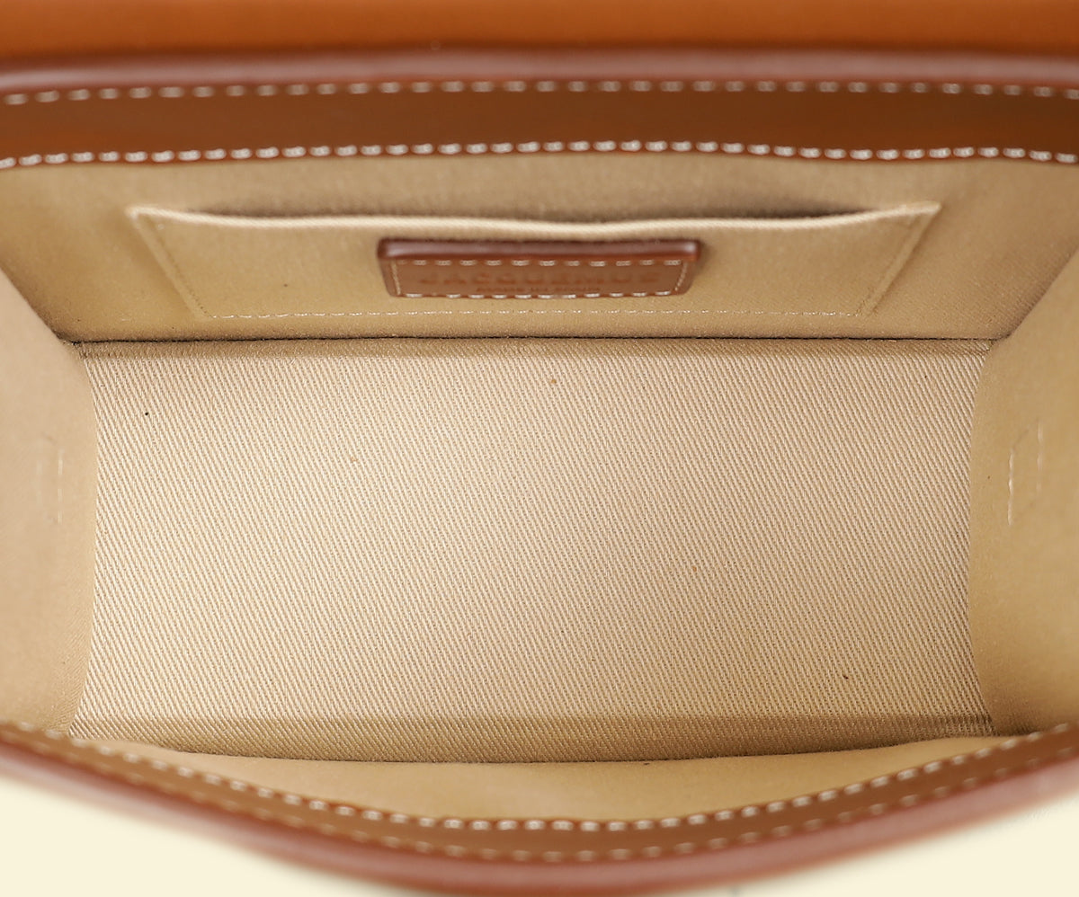 Jacquemus Brown Le Chiquito Noeud Bag-Jacquemus-THE CLOSET