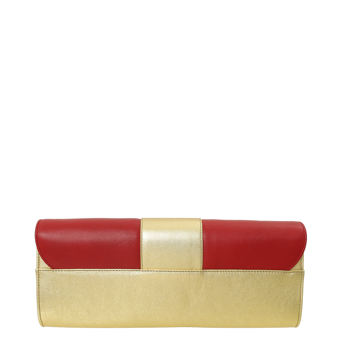 YSL Bicolor Wrap Around Tassel Chain Clutch