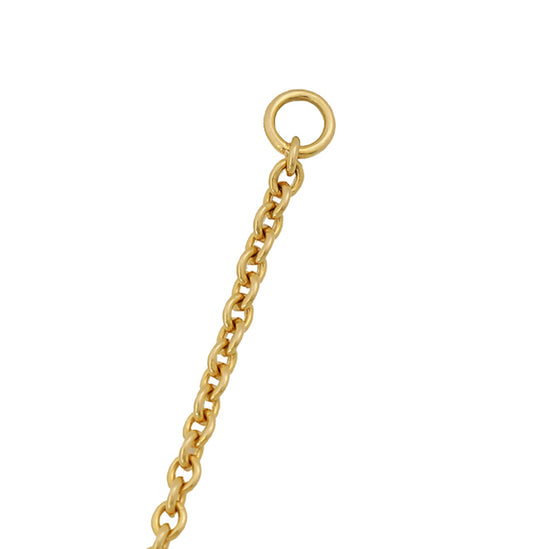 Cartier 18K Yellow Gold Love Interlocking Hoops Bracelet