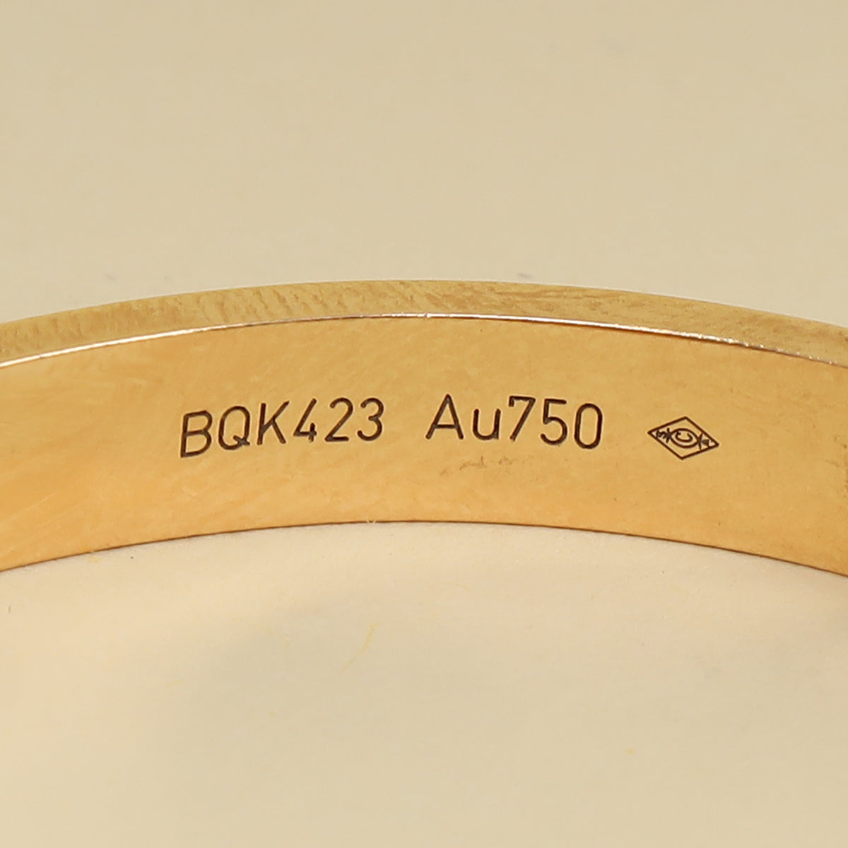 Cartier 18K Rose Gold Classic Model Love 6.1mm Bracelet 16-Cartier-THE CLOSET