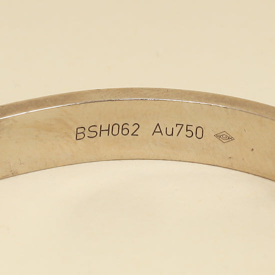 Cartier 18K White Gold Classic Model Love 6.1mm Bracelet 16-Cartier-THE CLOSET