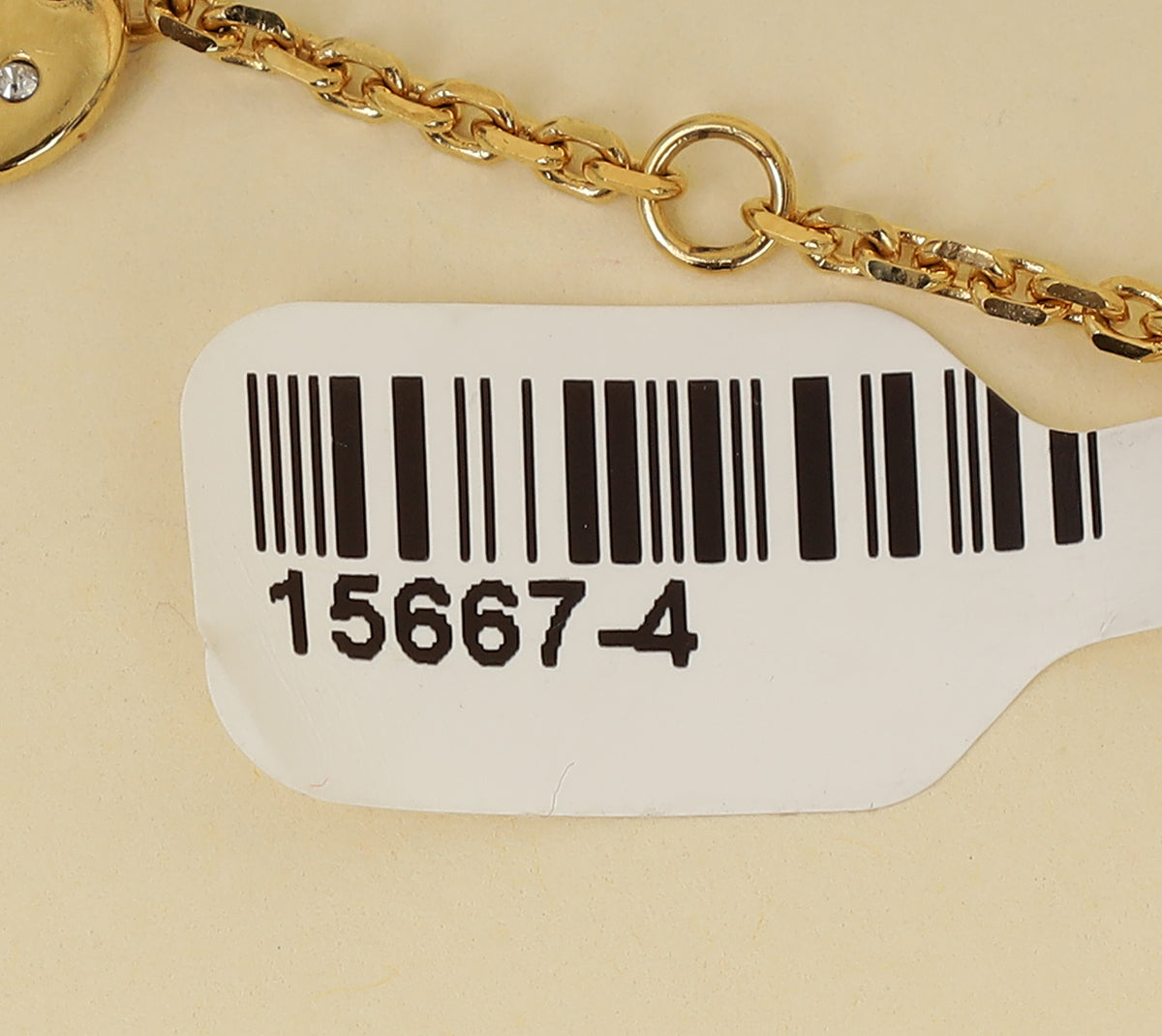 Christian Dior Gold Finish Petit CD Double Bracelet-Christian Dior-THE CLOSET