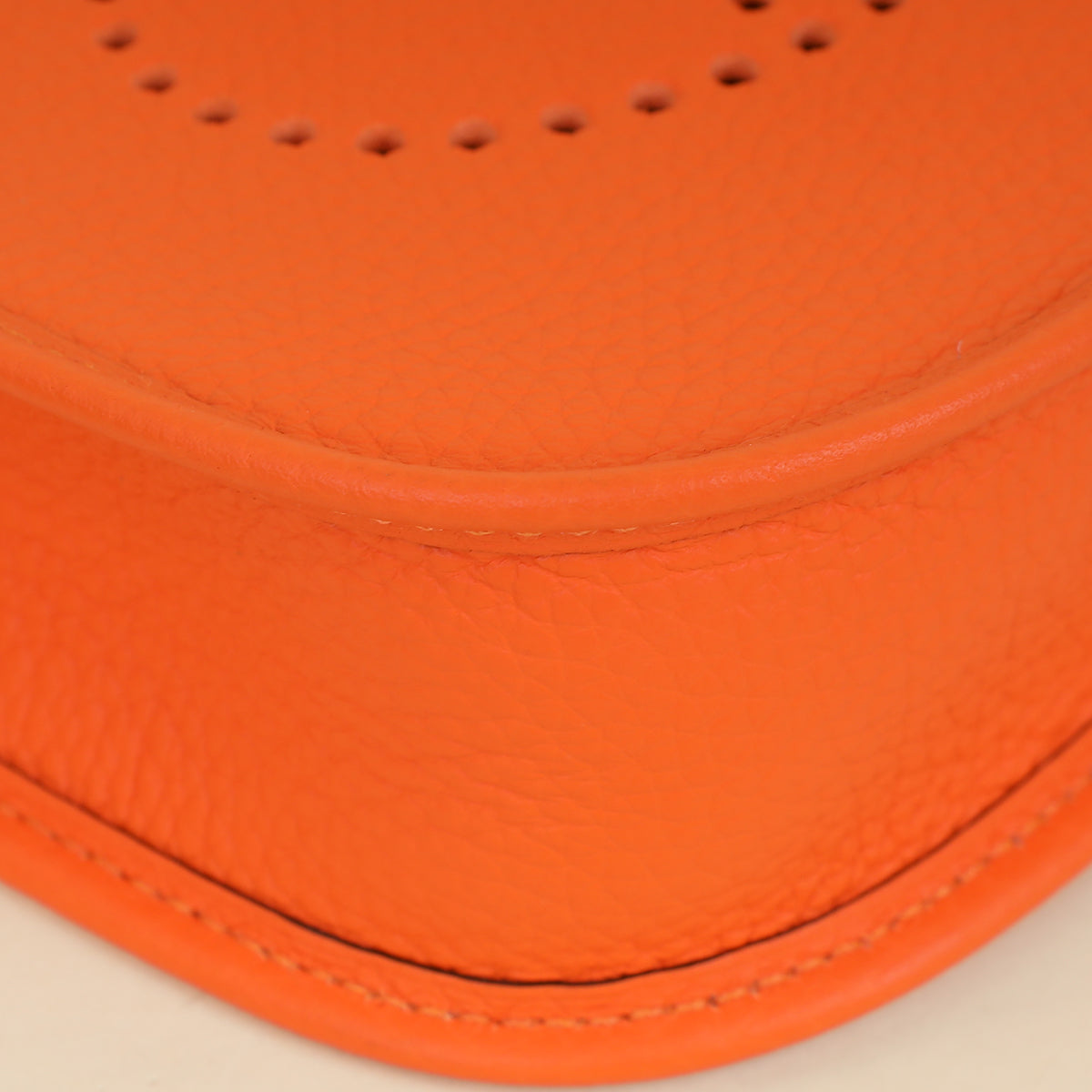 Hermes Orange Minium Evelyne 16 TPM Bag — image 6 of 12