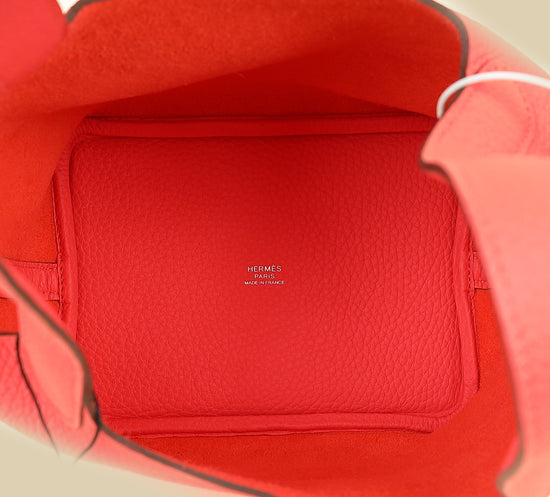 Hermes Rose Texas Picotin Lock 18 Bag-Hermes-THE CLOSET