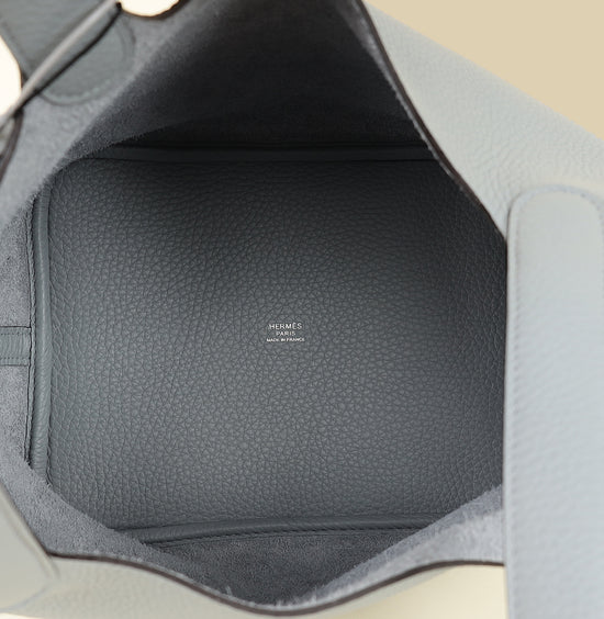 Hermes Gris Pantin Picotin Lock 22 Bag-Hermes-THE CLOSET