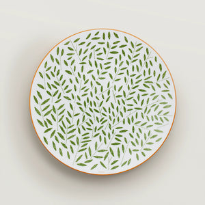 Hermes Porcelain A Walk in the Garden Dinner Plate (Set of 4)