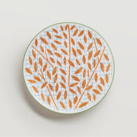 Hermes Porcelain A Walk in the Garden Dessert Plate (Set of 4)