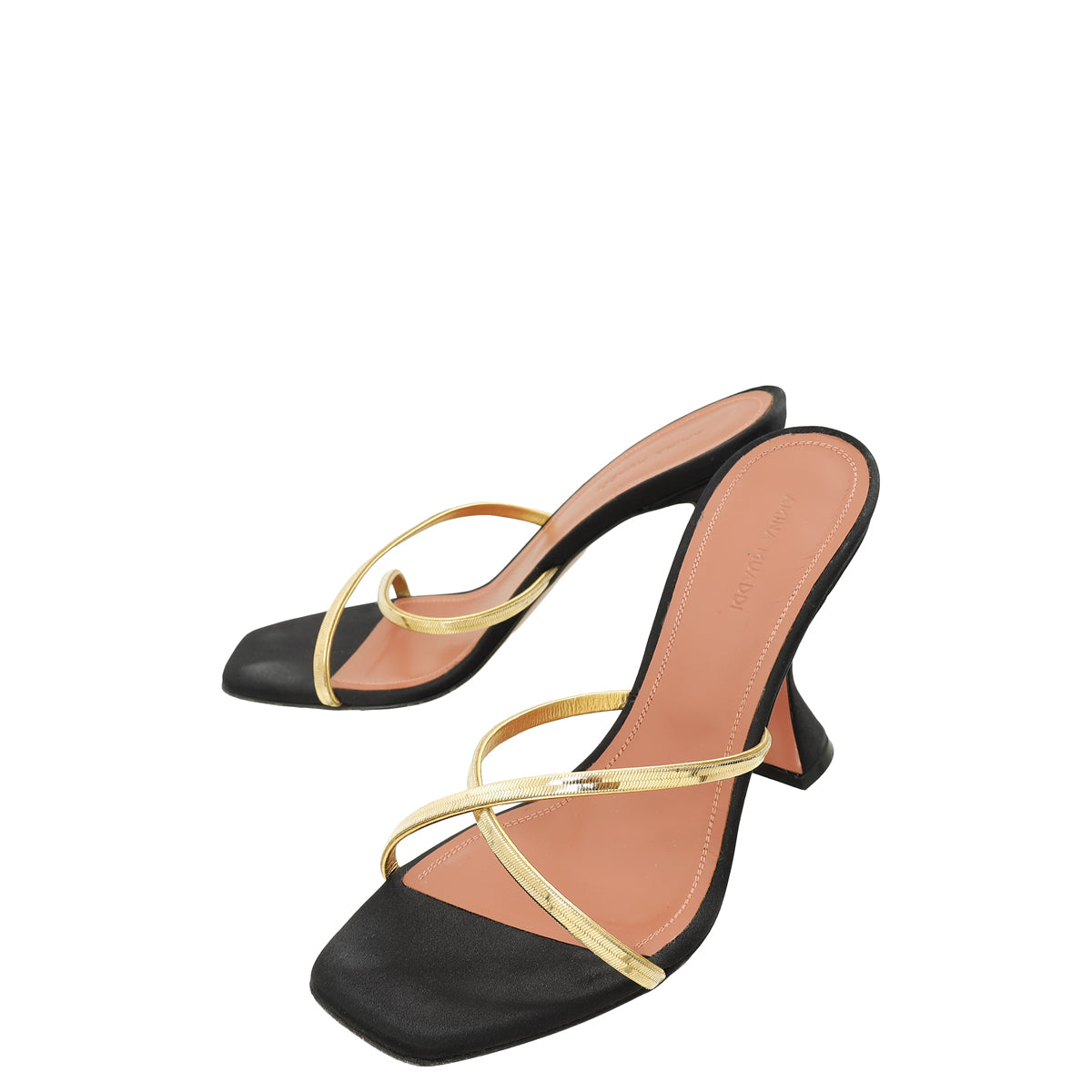 Amina Muaddi Bicolor Henson Sandal 38-Amina Muaddi-THE CLOSET