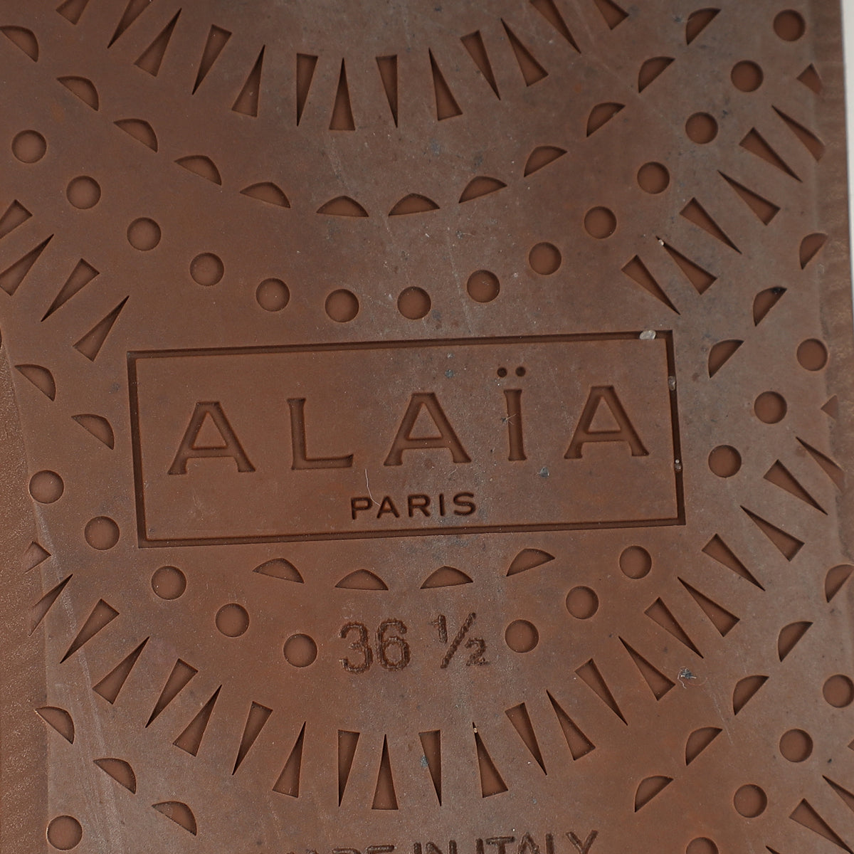 Alaïa White Crystal-embellished Ballet Flats 36.5-Alaïa-THE CLOSET