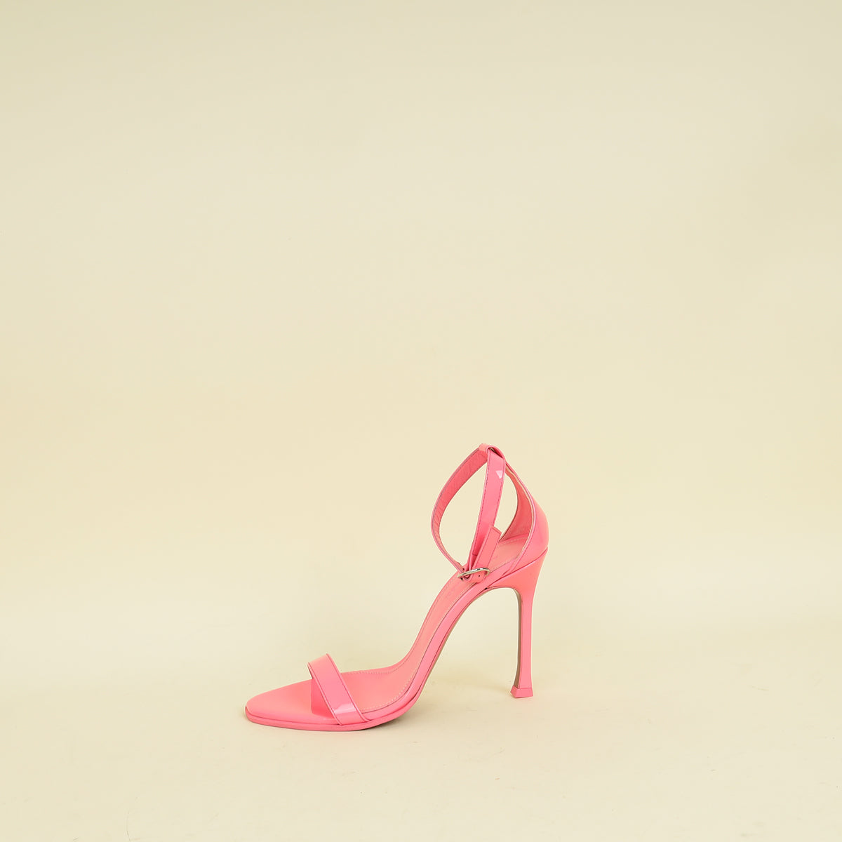 Amina Muaddi Hot Pink Kim Sandal 37