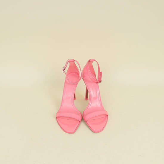 Amina Muaddi Hot Pink Kim Sandal 37