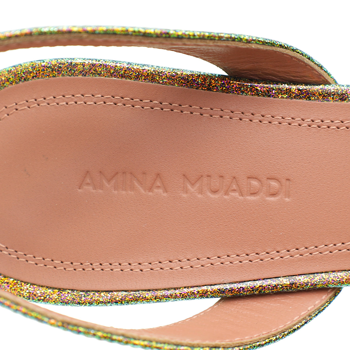 Amina Muaddi Bicolor Holli Sling 95 Pump 37.5