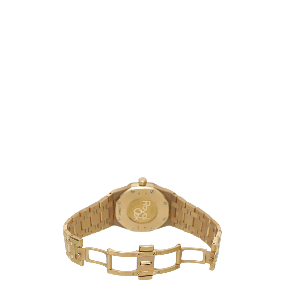 Audemars Piguet 18K Rose Gold Diamond Royal Oak Index 33mm Watch