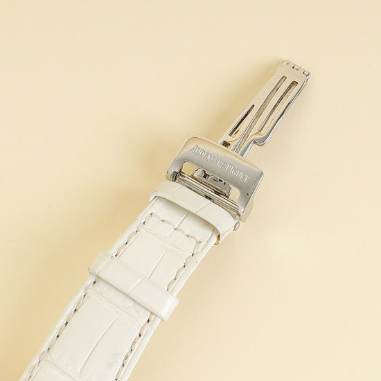 Audemars Stainless Steel Diamond Piguet Ladies Millenary Automatic Watch