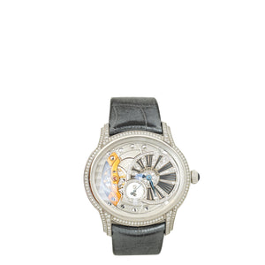 Audemars Piguet 18K White Gold Diamond Millenary Ladies 39.5 Watch