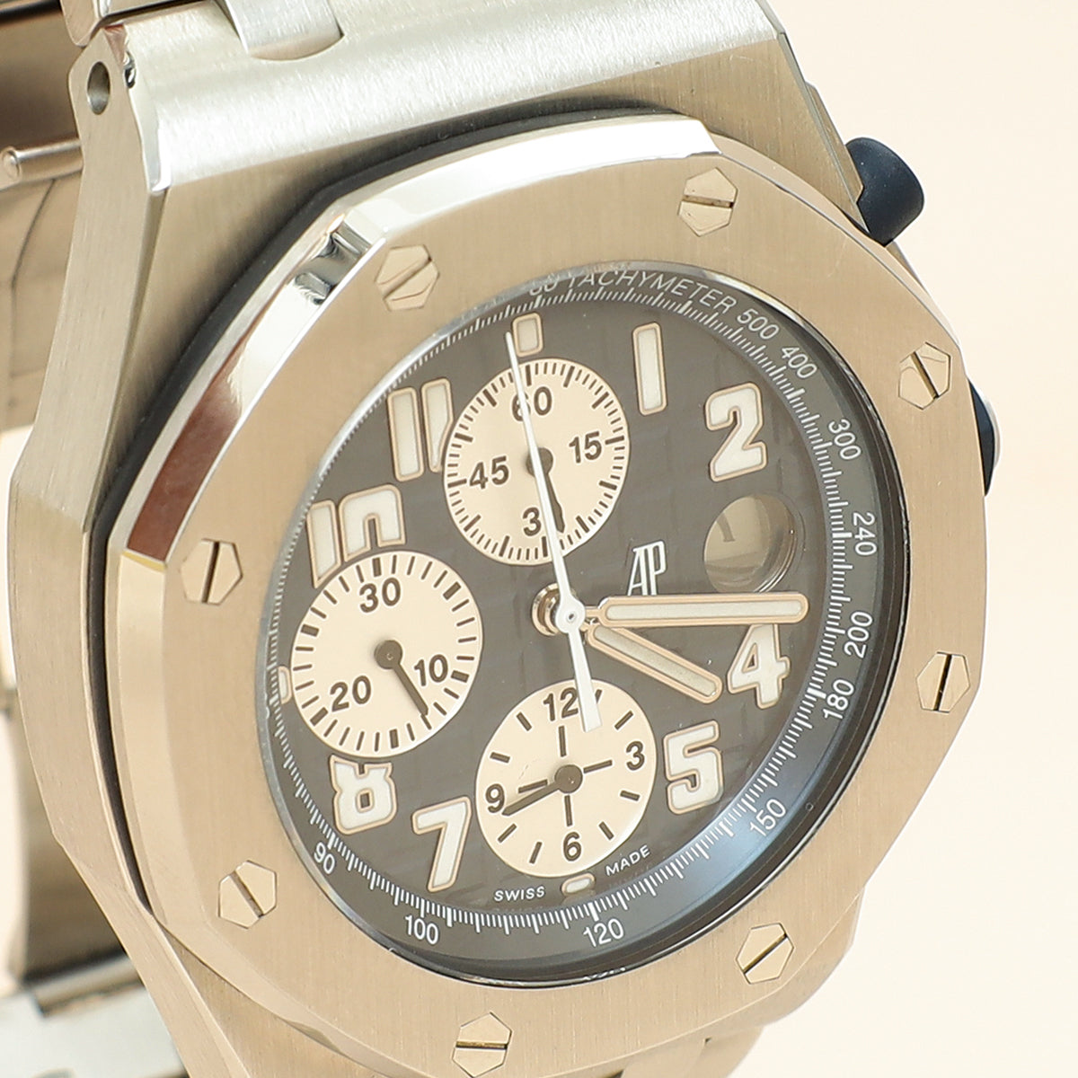 Audemars Stainless Steel Piguet Royal Oak Offshore Chronograph 44mm Watch-Audemars Piguet-THE CLOSET
