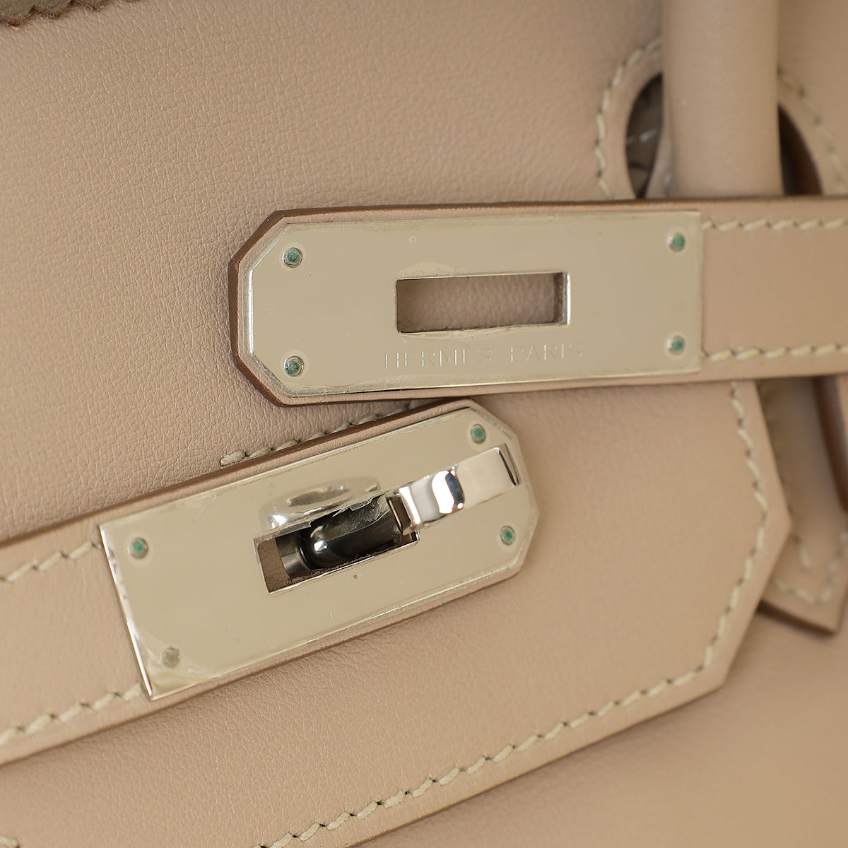 Hermes Bicolor Ghillies Birkin 35 Bag