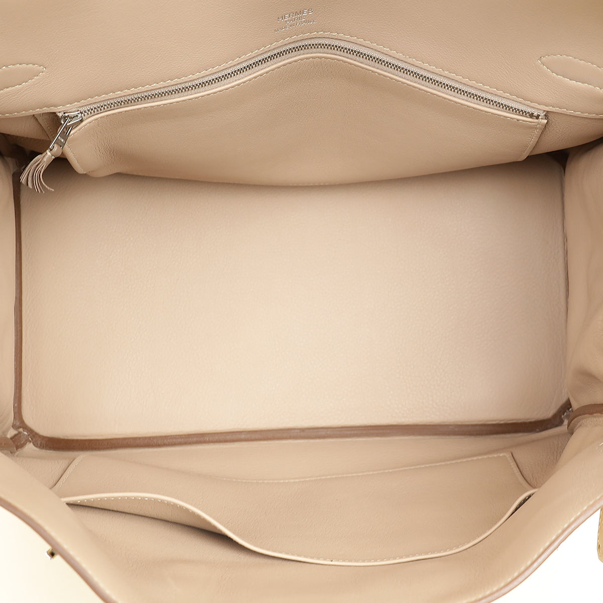 Hermes Bicolor Ghillies Birkin 35 Bag