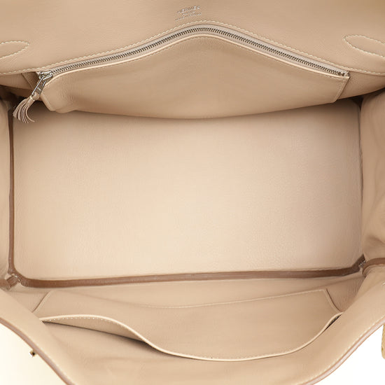 Hermes Bicolor Ghillies Birkin 35 Bag