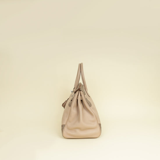 Hermes Bicolor Ghillies Birkin 35 Bag