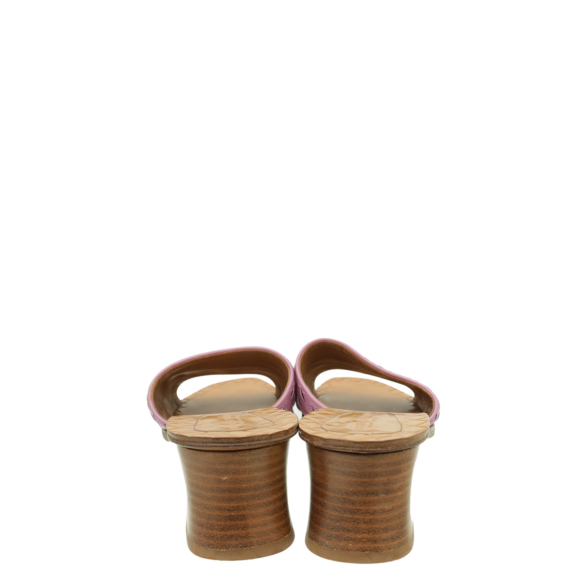 Bottega Veneta Purple Intrecciato Nappa Slide Mules 41