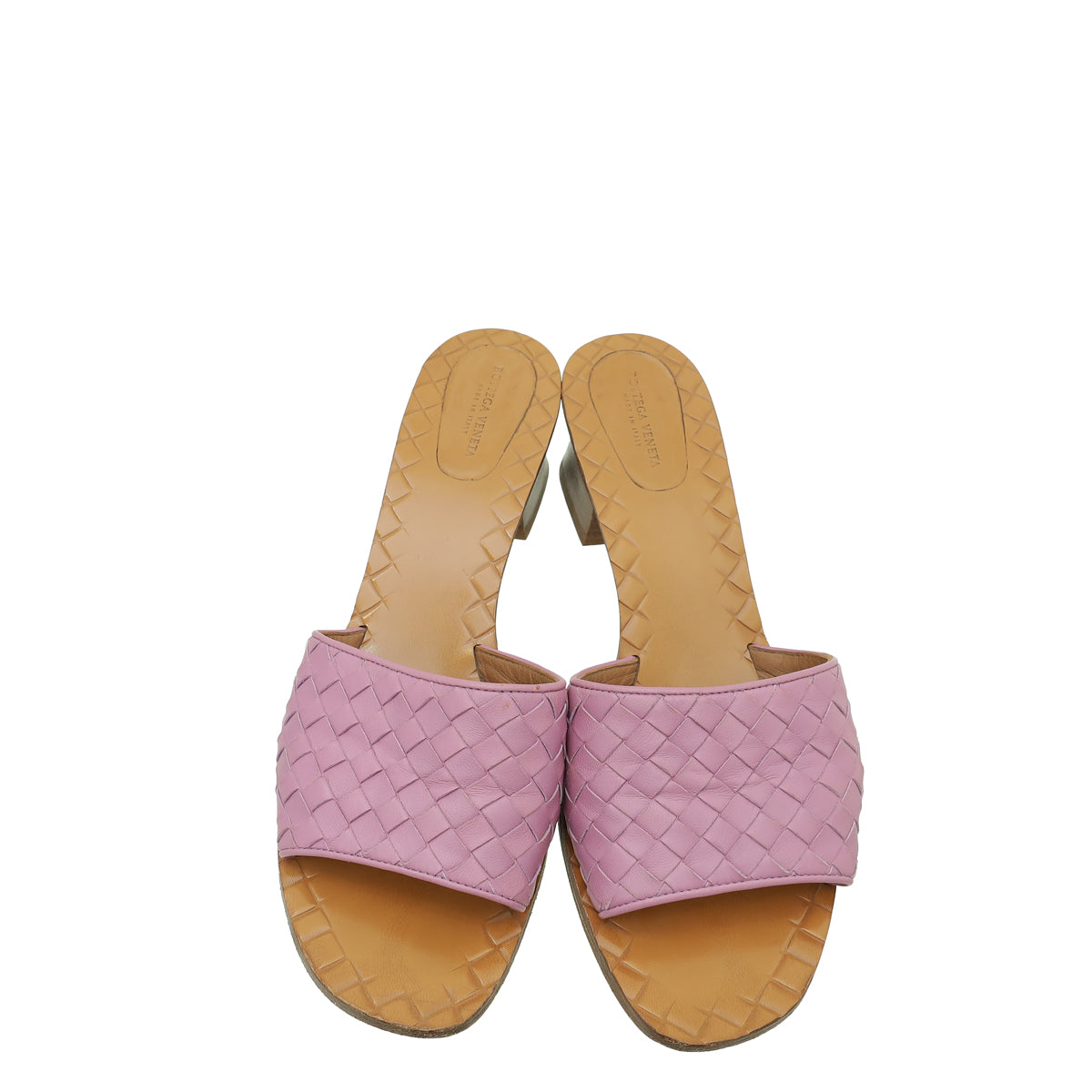 Bottega Veneta Purple Intrecciato Nappa Slide Mules 41