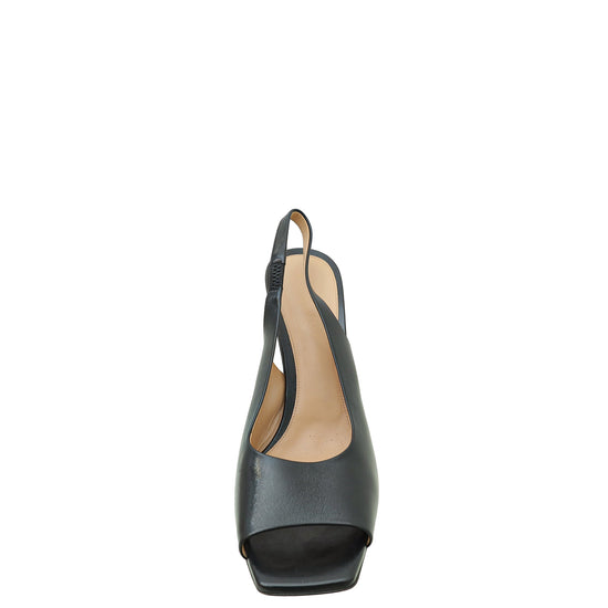 Bottega Veneta Black Knot Slingback 41